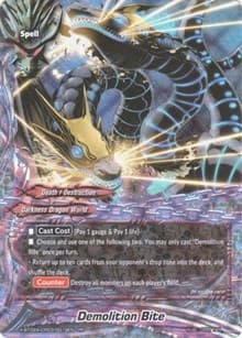 Demolition Bite - Evolution & Mutation - Future Card BuddyFight card