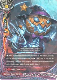 Bone Labor, Quenatar - Evolution & Mutation - Future Card BuddyFight card