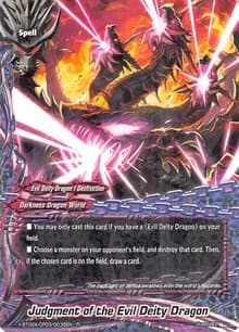Judgment of the Evil Deity Dragon - Evolution & Mutation - Future Card BuddyFight card