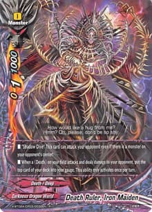 Death Ruler, Iron Maiden - Evolution & Mutation - Future Card BuddyFight card