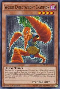 World Carrotweight Champion - 2017 Mega-Tins Mega Pack - YuGiOh card