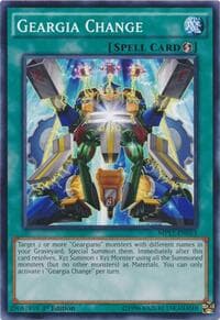 Geargia Change - 2017 Mega-Tins Mega Pack - YuGiOh card