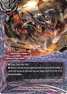 Destroy Advantage - Evolution & Mutation - Future Card BuddyFight card