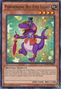 Performapal Bot-Eyes Lizard - 2017 Mega-Tins Mega Pack - YuGiOh card