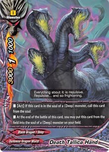 Death Tallica Hand - Evolution & Mutation - Future Card BuddyFight card