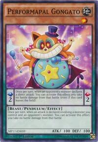 Performapal Gongato - 2017 Mega-Tins Mega Pack - YuGiOh card