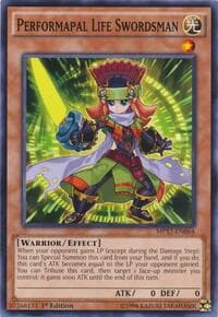 Performapal Life Swordsman - 2017 Mega-Tins Mega Pack - YuGiOh card