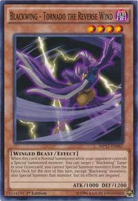 Blackwing - Tornado the Reverse Wind - 2017 Mega-Tins Mega Pack - YuGiOh card