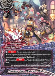 Shadow Dive District, Ombre - Evolution & Mutation - Future Card BuddyFight card