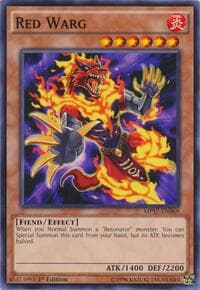 Red Warg - 2017 Mega-Tins Mega Pack - YuGiOh card