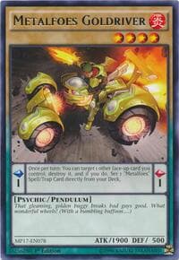 Metalfoes Goldriver - 2017 Mega-Tins Mega Pack - YuGiOh card