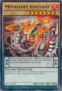Metalfoes Volflame - 2017 Mega-Tins Mega Pack - YuGiOh card