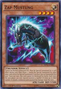 Zap Mustung - 2017 Mega-Tins Mega Pack - YuGiOh card