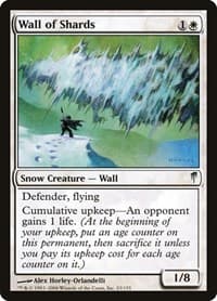 Wall of Shards - Coldsnap - Magic: The Gathering card