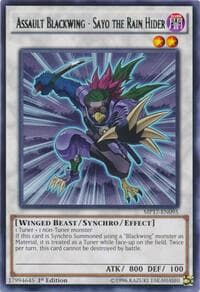 Assault Blackwing - Sayo the Rain Hider - 2017 Mega-Tins Mega Pack - YuGiOh card