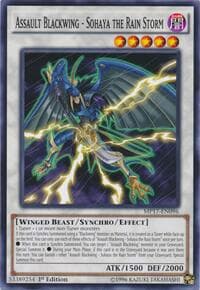 Assault Blackwing - Sohaya the Rain Storm - 2017 Mega-Tins Mega Pack - YuGiOh card