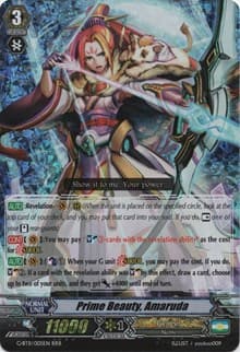 Prime Beauty, Amaruda - G-BT11: Demonic Advent - Cardfight Vanguard card