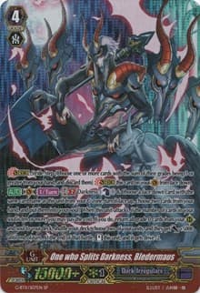 One who Splits Darkness, Bledermaus (SP) - G-BT11: Demonic Advent - Cardfight Vanguard card