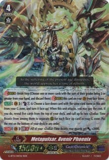 Metapulsar, Avenir Phoenix - G-BT11: Demonic Advent - Cardfight Vanguard card