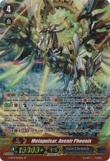 Metapulsar, Avenir Phoenix (SP) - G-BT11: Demonic Advent - Cardfight Vanguard card