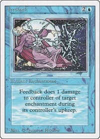 Feedback - Revised Edition - Magic: The Gathering card