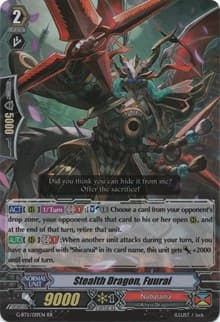 Stealth Dragon, Fuurai - G-BT11: Demonic Advent - Cardfight Vanguard card