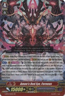 Amon's Red Eye, Forneus - G-BT11: Demonic Advent - Cardfight Vanguard card