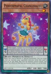 Performapal Changeraffe - 2017 Mega-Tins Mega Pack - YuGiOh card