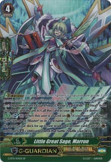 Little Great Sage, Marron (SP) - G-BT11: Demonic Advent - Cardfight Vanguard card