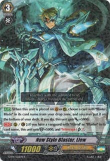 New Style Blaster, Llew - G-BT11: Demonic Advent - Cardfight Vanguard card