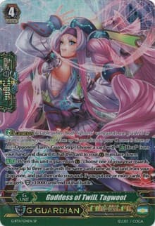 Goddess of Twill, Tagwoot (SP) - G-BT11: Demonic Advent - Cardfight Vanguard card