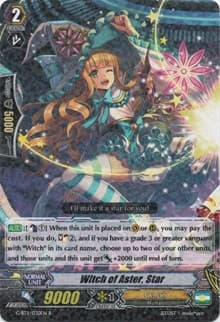 Witch of Aster, Star - G-BT11: Demonic Advent - Cardfight Vanguard card