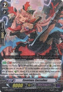 Covetous Succubus - G-BT11: Demonic Advent - Cardfight Vanguard card
