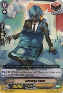 Transport Harpy - G-BT11: Demonic Advent - Cardfight Vanguard card