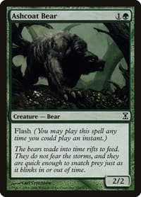 Ashcoat Bear - Time Spiral - Magic: The Gathering card