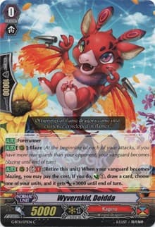 Wyvernkid, Deidda - G-BT11: Demonic Advent - Cardfight Vanguard card