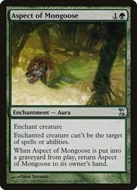Aspect of Mongoose - Time Spiral - Magic: The Gathering card