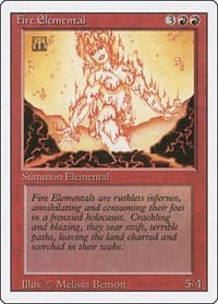 Fire Elemental - Revised Edition - Magic: The Gathering card