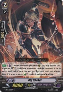 Big Shaker - G-BT11: Demonic Advent - Cardfight Vanguard card