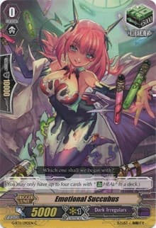 Emotional Succubus - G-BT11: Demonic Advent - Cardfight Vanguard card