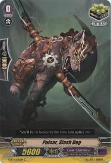 Pulsar, Slash Dog - G-BT11: Demonic Advent - Cardfight Vanguard card