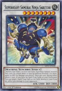 Superheavy Samurai Ninja Sarutobi - 2017 Mega-Tins Mega Pack - YuGiOh card