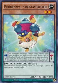 Performapal Handstandaccoon - 2017 Mega-Tins Mega Pack - YuGiOh card