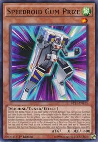 Speedroid Gum Prize - 2017 Mega-Tins Mega Pack - YuGiOh card