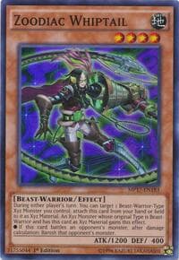Zoodiac Whiptail - 2017 Mega-Tins Mega Pack - YuGiOh card
