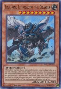True King Lithosagym, the Disaster - 2017 Mega-Tins Mega Pack - YuGiOh card