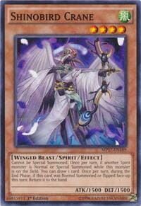 Shinobird Crane - 2017 Mega-Tins Mega Pack - YuGiOh card