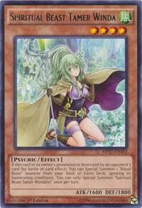 Spiritual Beast Tamer Winda - 2017 Mega-Tins Mega Pack - YuGiOh card