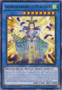 Shinobaroness Peacock - 2017 Mega-Tins Mega Pack - YuGiOh card