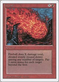 Fireball - Revised Edition - Magic: The Gathering card